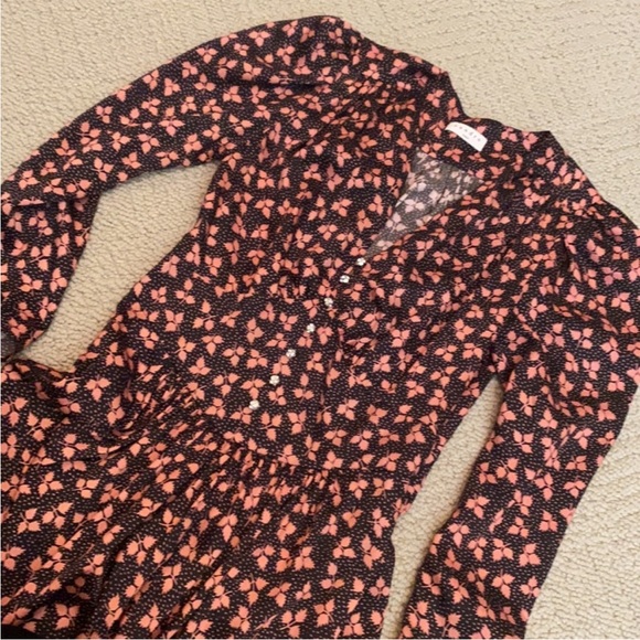 Sandro midi tea dress size 34 - Picture 2 of 4